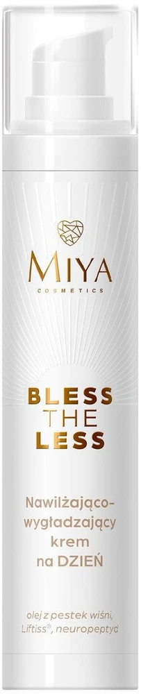 Miya Cosmetics Bless The Less nawilżająco-wygładzający dieninis kremas 50ml