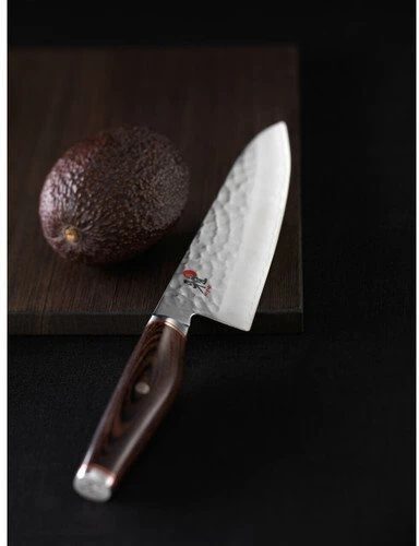 Miyabi Santoku peilis 14 cm, Raudona, Glotnus