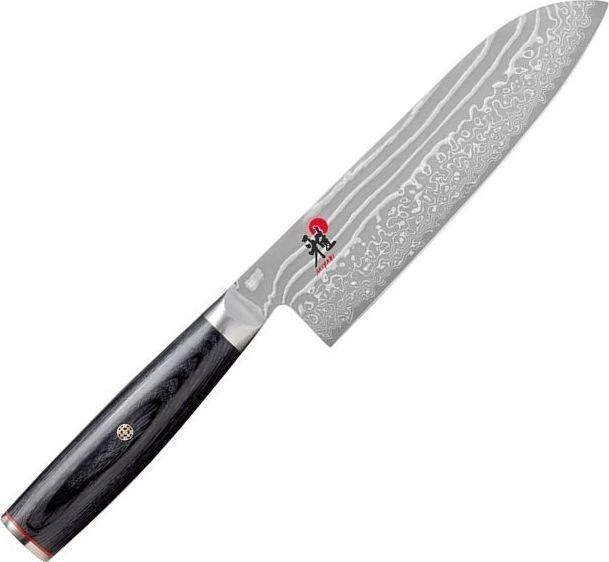 Miyabi - 5000 FC-D, Santoku, plonu kraštu - Rūšiuoti - 18 cm