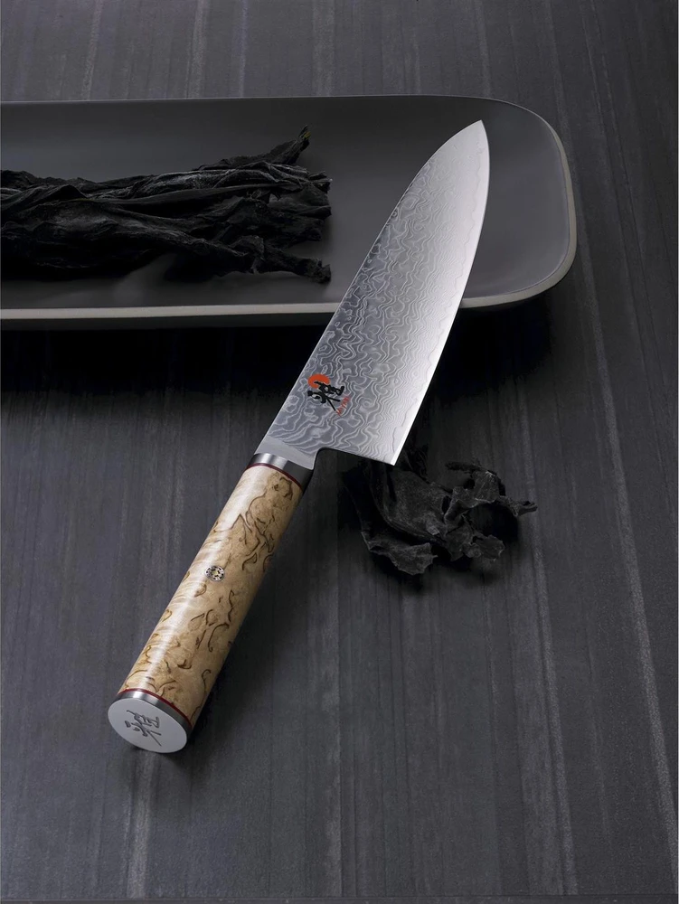 Zwilling Verschiedene MIYABI Gyutoh sidabrinė, Masur beržinė rankena, 200mm