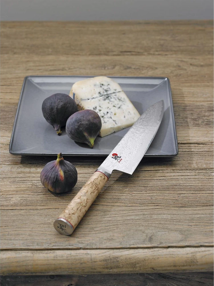 Zwilling Verschiedene MIYABI Gyutoh sidabrinė, Masur beržinė rankena, 200mm