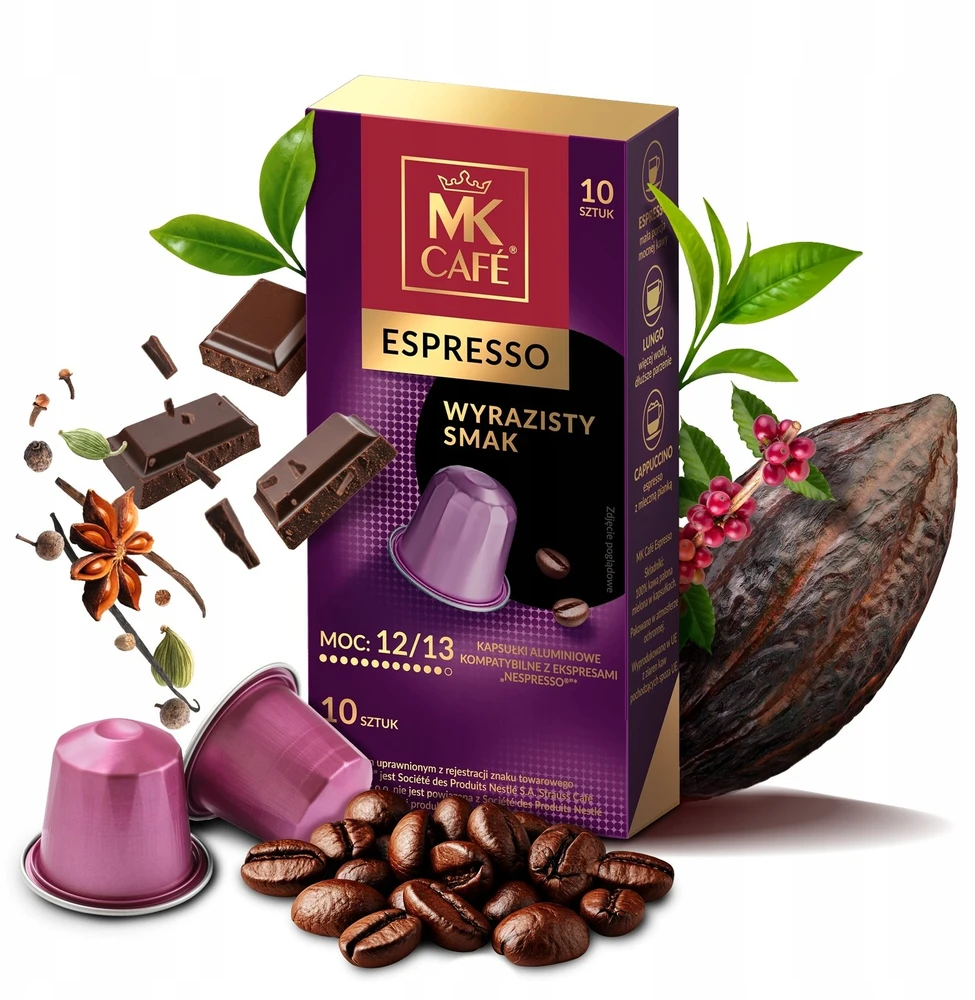 MK Cafe Nespresso espreso kapsulės, 10 vnt.