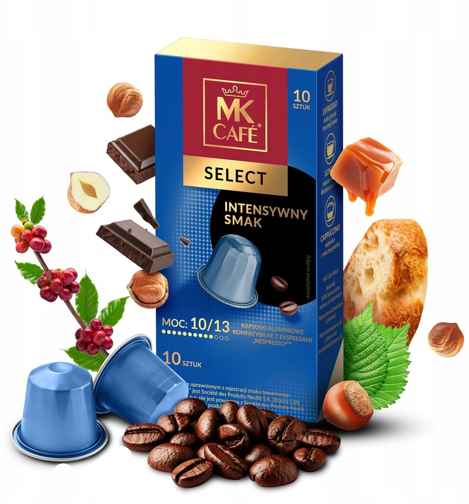 MK Cafe Nespresso Select kapsulės, 10 vnt.