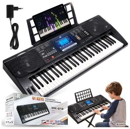 MK 812 Klaviatūra elektroninė edukacinė nešiojama