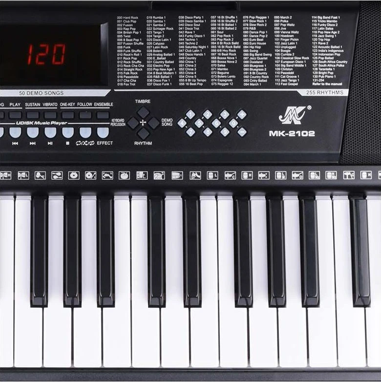 Maisto MK 2102 vaikiškas sintezatorius su klavišais