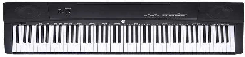 MK WP 881 skaitmeninis pianinas, klavišai, skirti mokytis groti