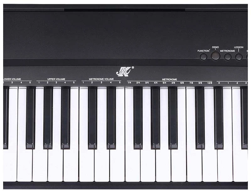 MK WP 881 skaitmeninis pianinas, klavišai, skirti mokytis groti