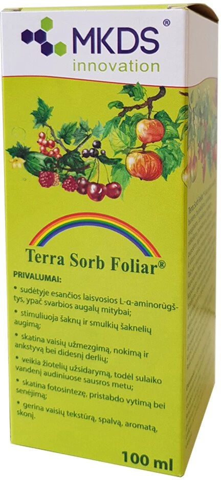 Mkds Terra Sorb Foliar Amino Rūgštys, 100 ml