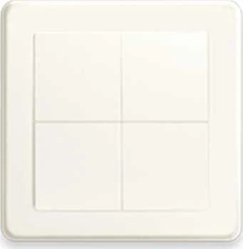 Shelly Group Išmanusis keturių mygtukų Bluetooth jungiklis Shelly BLU Wall Switch 4 (Stand alone)