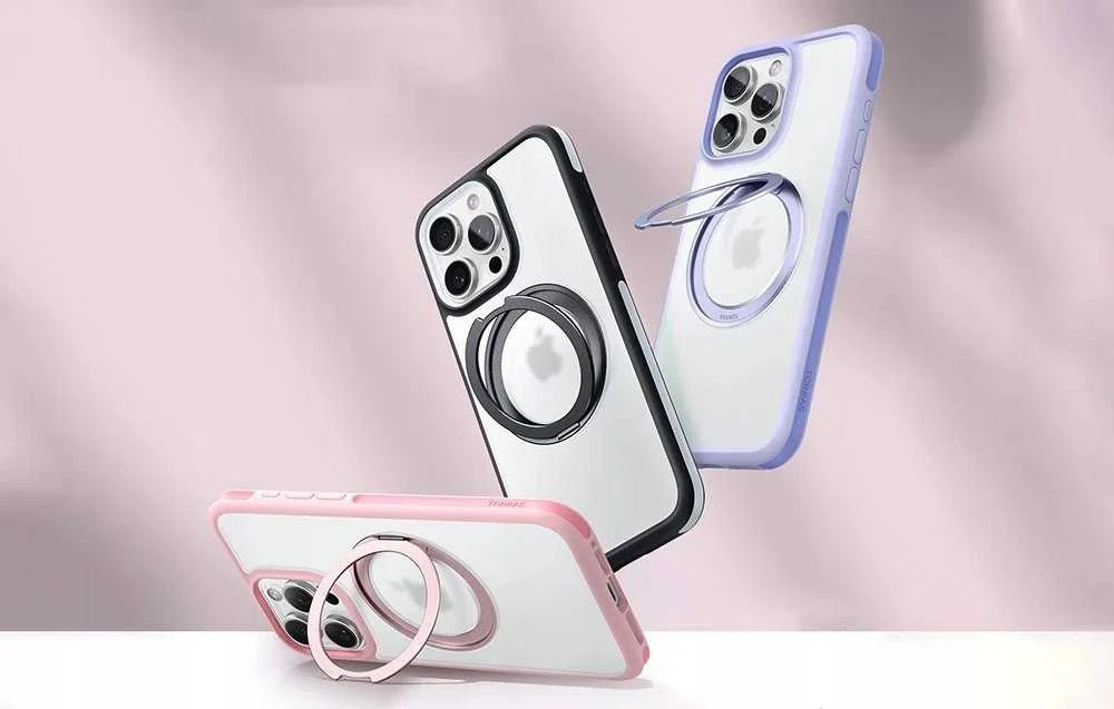 Dėklas Torras Ostand R Fusion dla iPhone 16 ProMax (Juoda)