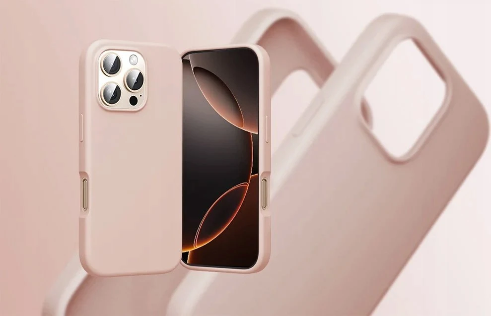 Dėklas Vention KUHP0-30 Case for iPhone 16 Pro MagSafe (Rožinė)