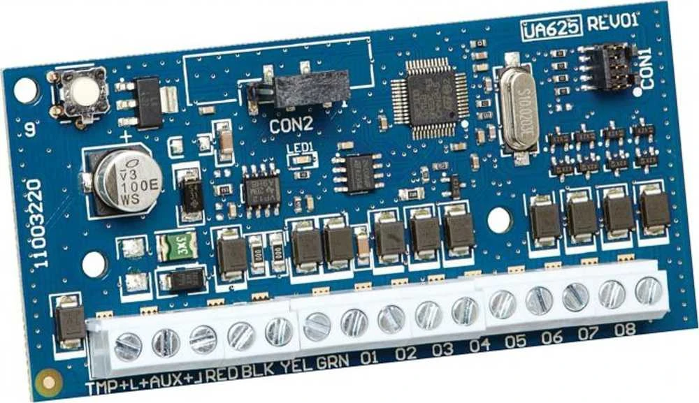 DSC Žemos srovės išėjimo išplėtimo modulis NEO 8 OUTPUT MODULE EXPANDER HSM2208