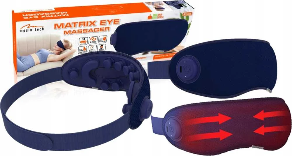 Media tech Akių srities masažuoklis MATRIX EYE MASSAGER MT6535.