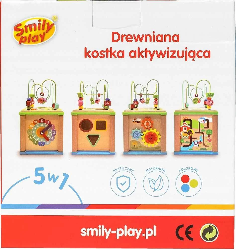 SMILY PLAY SPW84950 medinis veiklos kubas