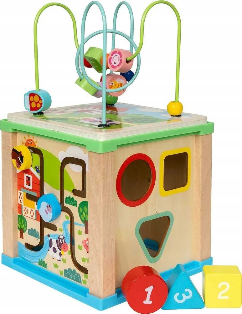 SMILY PLAY SPW84950 medinis veiklos kubas