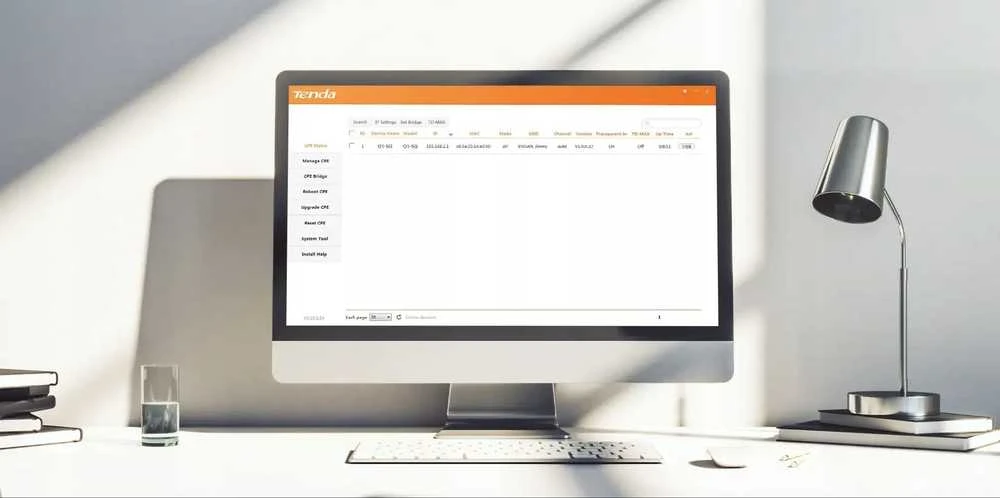 Maršrutizatorius Tenda O1-5G bevielis prieigos taškas 300 Mbit/s Baltas Power over Ethernet (PoE)