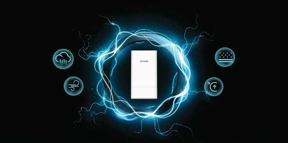 Maršrutizatorius Tenda O1-5G bevielis prieigos taškas 300 Mbit/s Baltas Power over Ethernet (PoE)