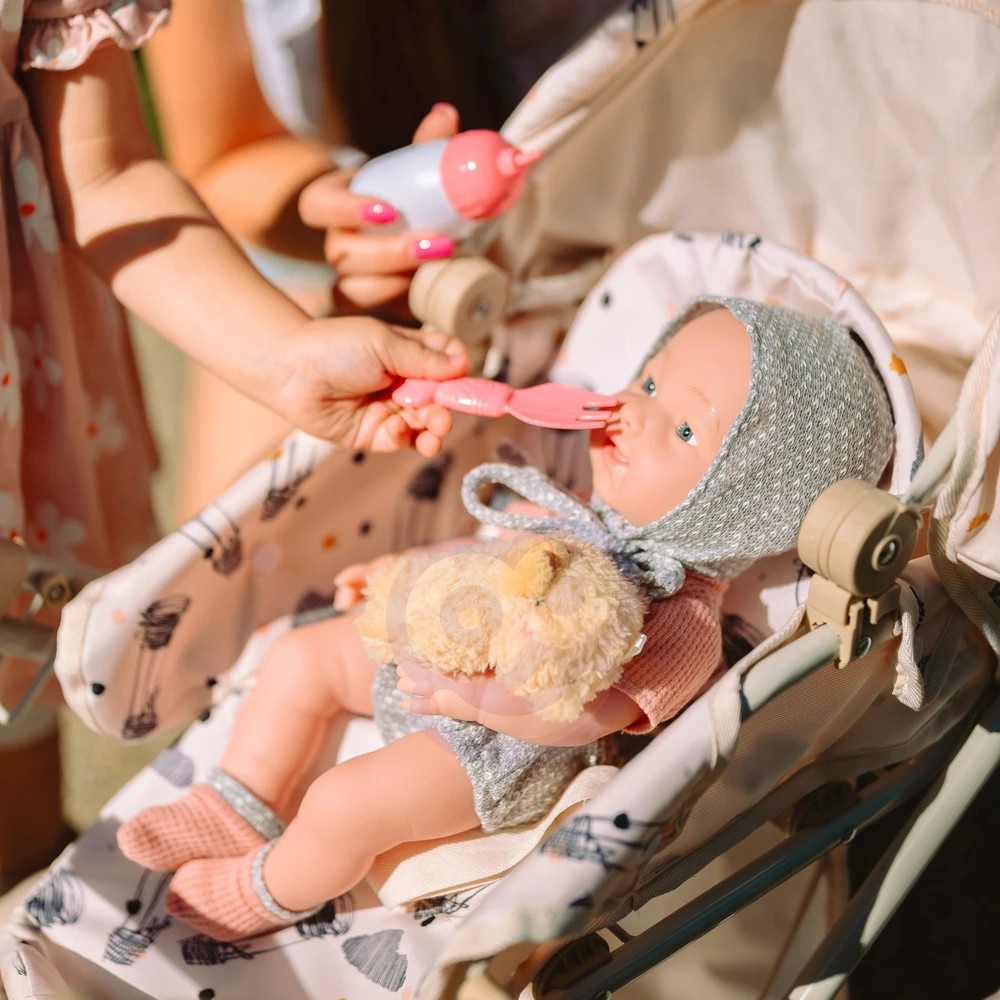 WOOPIE ROYAL Lėlė Bobas 36 cm su Apranga ir Mielu Pūkuotu