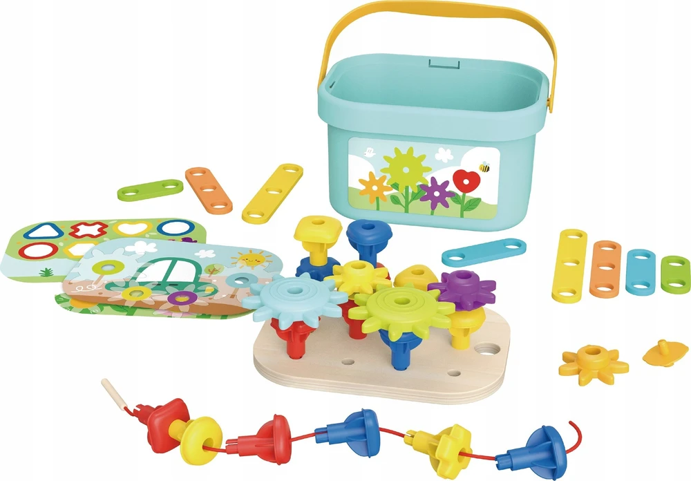 Woopie konstruktorius dėžutėje Motor Box 12in1