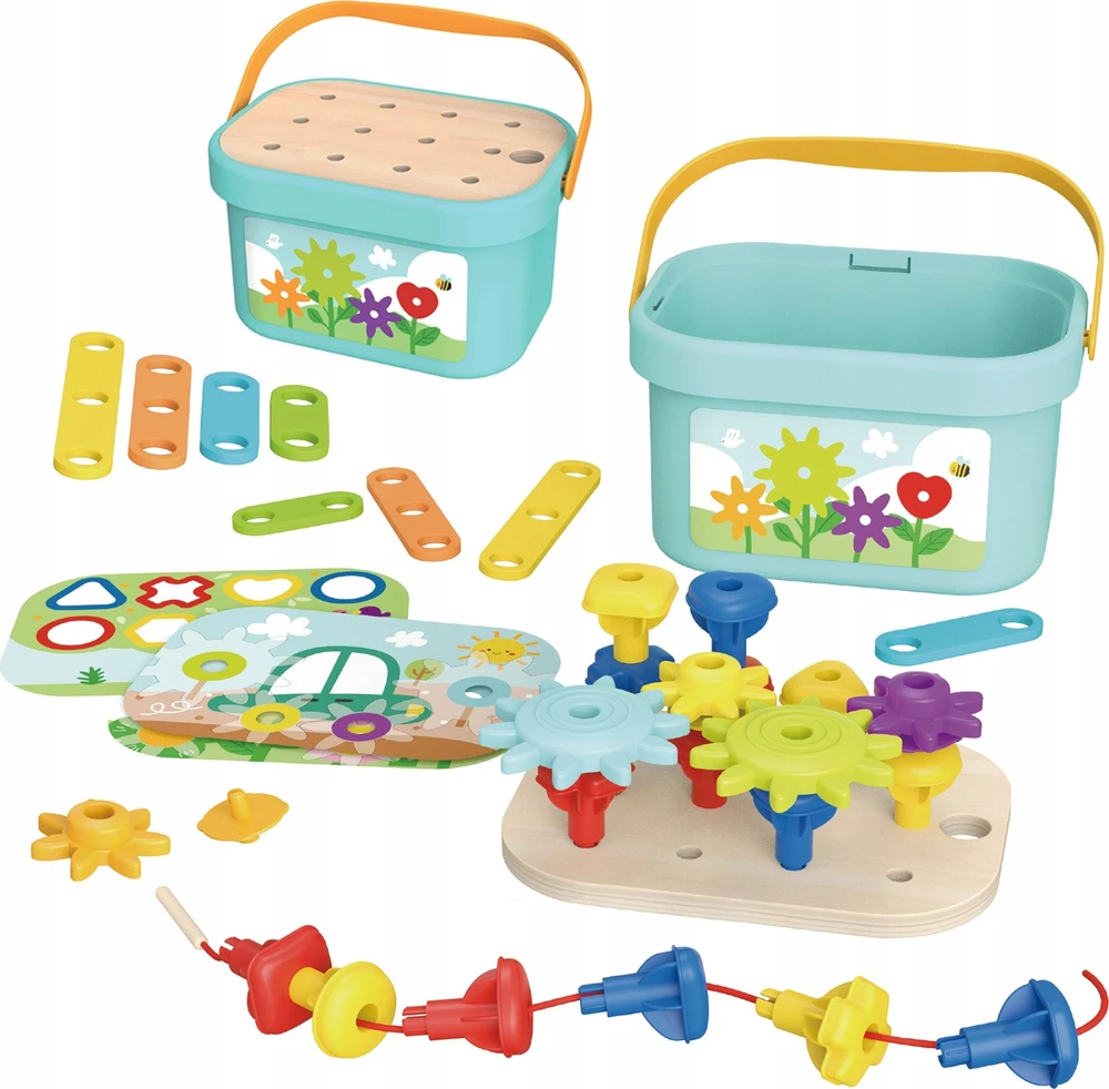 Woopie konstruktorius dėžutėje Motor Box 12in1