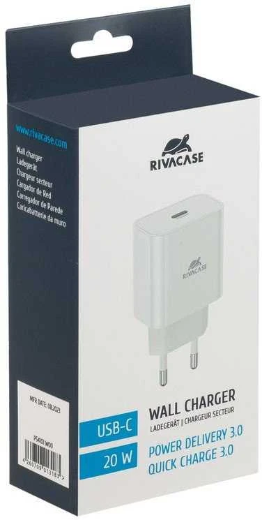 Įkroviklis RivaCase PS4101 W00 Universali (PS4101W00WHITE)