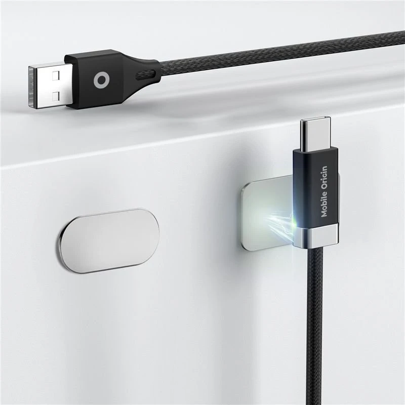 Mobile Origin 27 W magnetinis USB-C į USB-A 1,5 m CB6 maitinimo kabelis