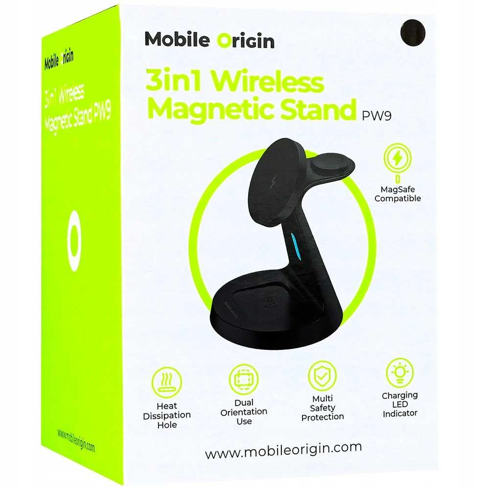 Mobile Origin 3in1 belaidis magnetinis stovas PW9