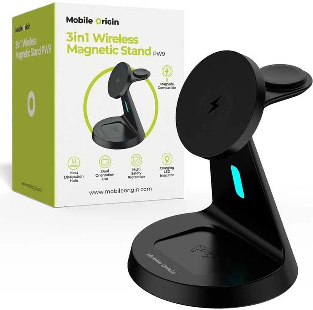 Mobile Origin 3in1 belaidis magnetinis stovas PW9