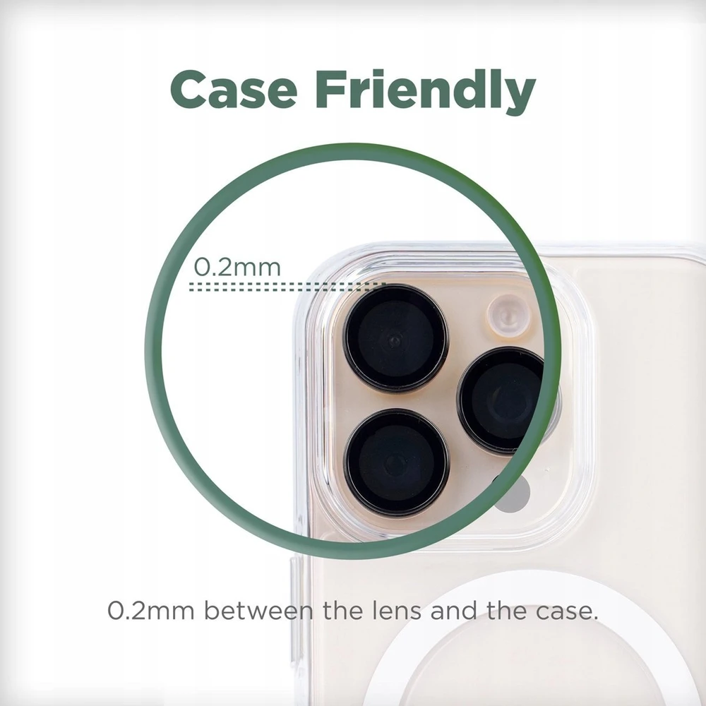 Mobile Origin „Easy Lens“ apsauginiai dėklai, juodi – „iPhone 14 Pro / 14 Pro Max“