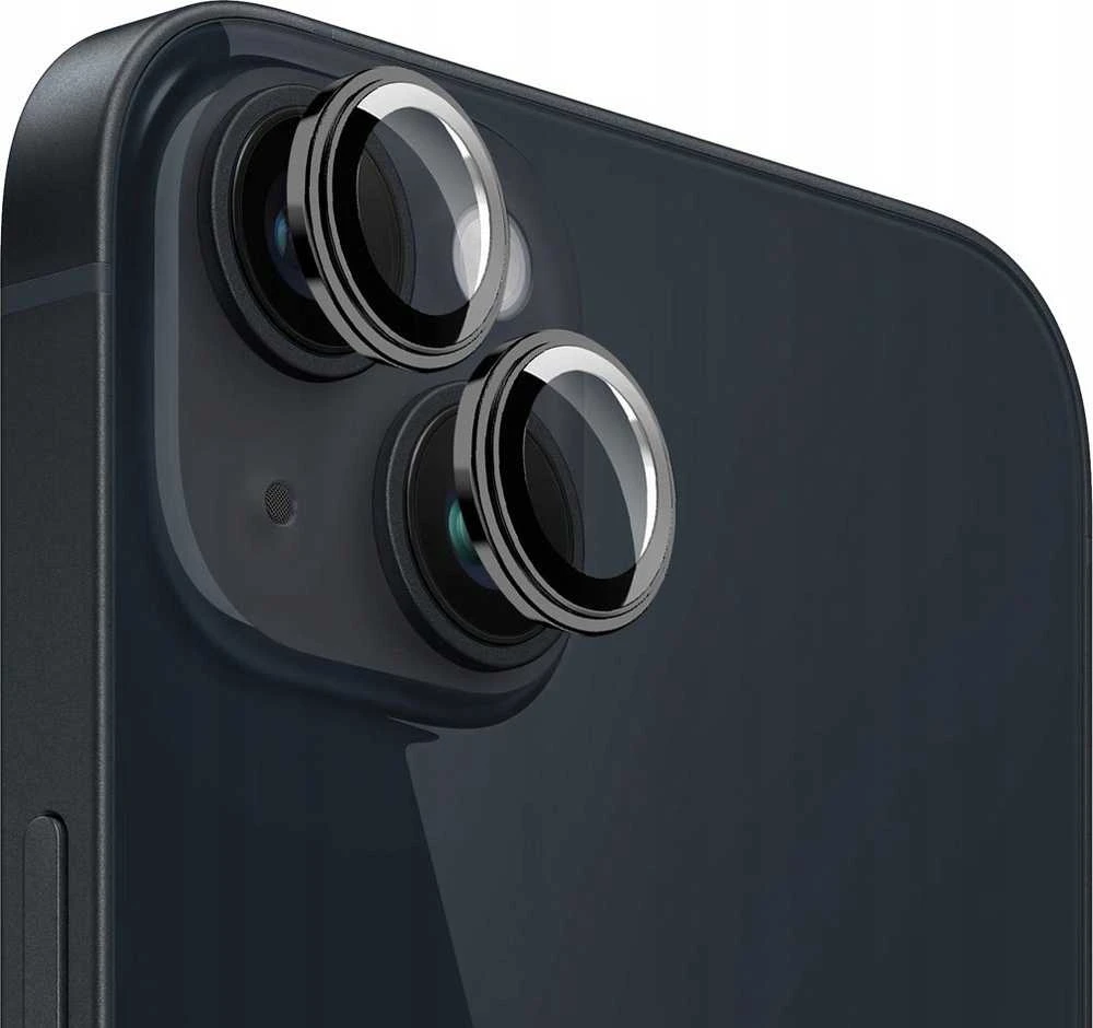 Mobile Origin „Easy Lens“ apsauginiai stikliukai, juodi – „iPhone 14 / 14 Plus“