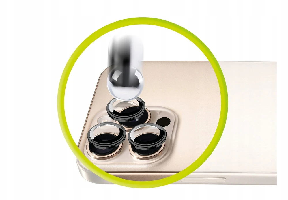 „Mobile Origin Easy Lens Guards“, juodas - iPhone 17