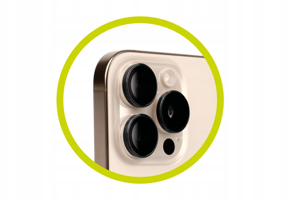 „Mobile Origin Easy Lens Guards“, juodas – „iPhone Air“