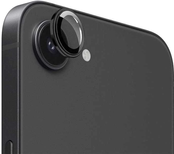 Mobile Origin „Easy“ objektyvo apsaugos, juodos – „iPhone 16e“