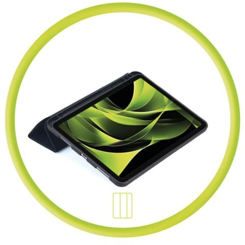 Mobile Origin Easy Planšetė viso korpuso dėklas, juodas - iPad Air 13" (M4, 2026/M3, 2025/M2, 2024)