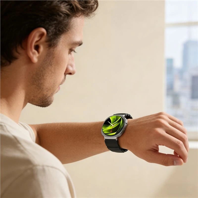 „Mobile Origin Easy Strap“ „Galaxy Watch 8“ juodas