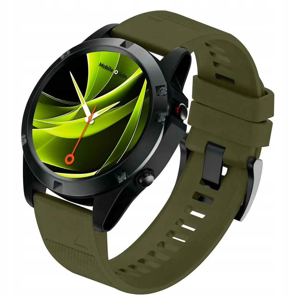 Mobile Origin Greito tvirtinimo dirželis "Quick Fit", skirtas Garmin ES1, 20 mm, tamsiai žalias