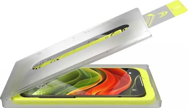 Mobile Origin Ekrano apsauga su lengvai uždedamu aplikatoriumi, 2 vnt. pakuotėje – „iPhone 16 Pro Max“