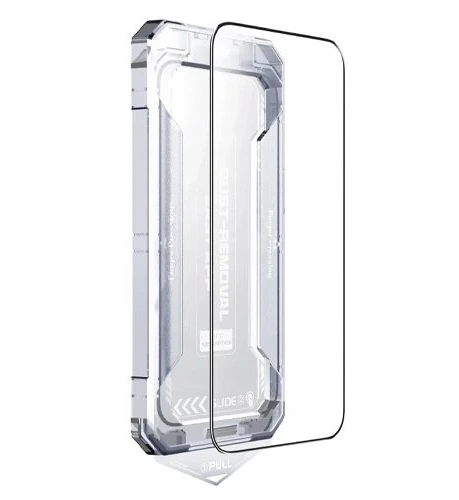 „Mobile Origin“ ekrano apsauga su paprastu uždėjimu, skirta „iPhone 17 Pro Max“.