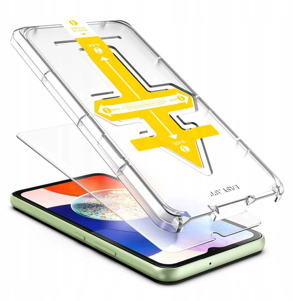 „Mobile Origin“ ekrano apsauga su rodyklės aplikatoriumi – „Samsung Galaxy A15“