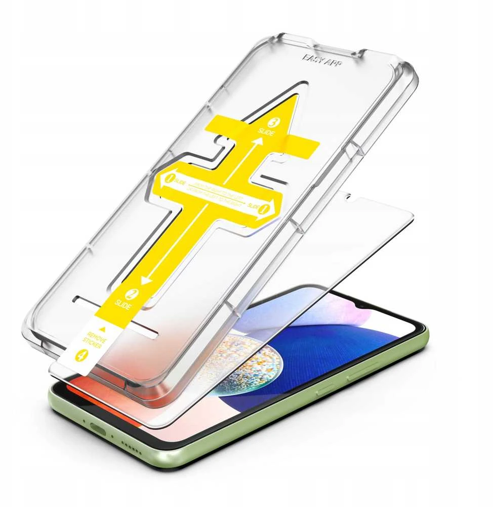 „Mobile Origin“ ekrano apsauga su rodyklės aplikatoriumi – „Samsung Galaxy A15“