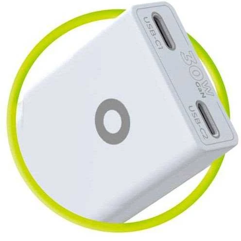 Įkroviklis Mobile Origin GaN 30W Slim Charger TÃœV, MO18 - Dual USB-C
