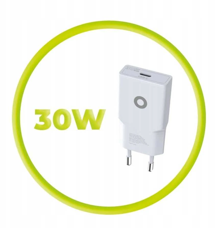 Įkroviklis Mobile Origin GaN 30W Slim Charger TÃœV, MO17 - USB-C