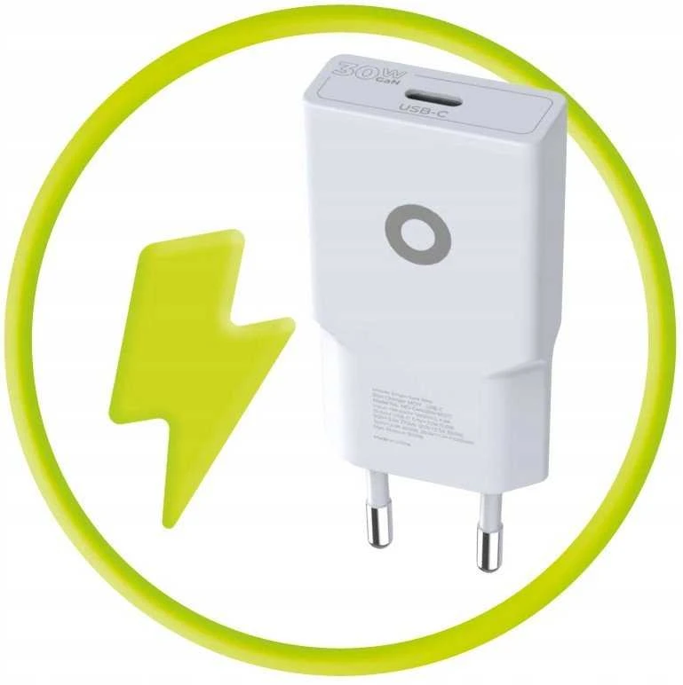 Įkroviklis Mobile Origin GaN 30W Slim Charger TÃœV, MO17 - USB-C