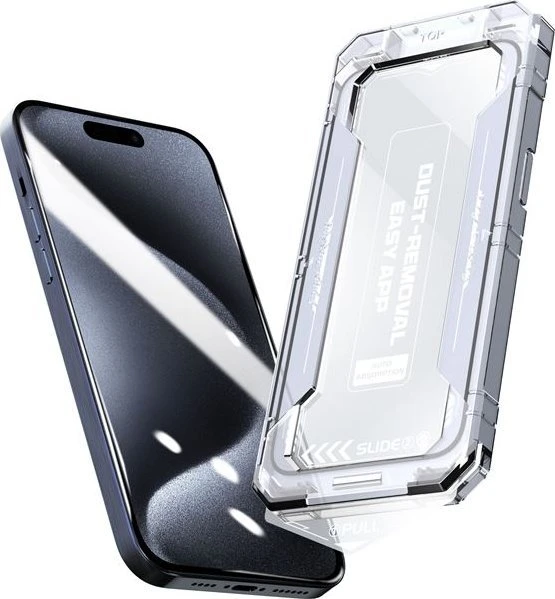„Mobile Origin Geltona“ ekrano apsauga su paprastu uždėjimu, skirta „iPhone 16 Pro“