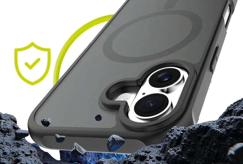 Dėklas Mobile Origin Exkluzivni Mobile Origin Hybrid MagSafe Case, matte juodas - iPhone 17