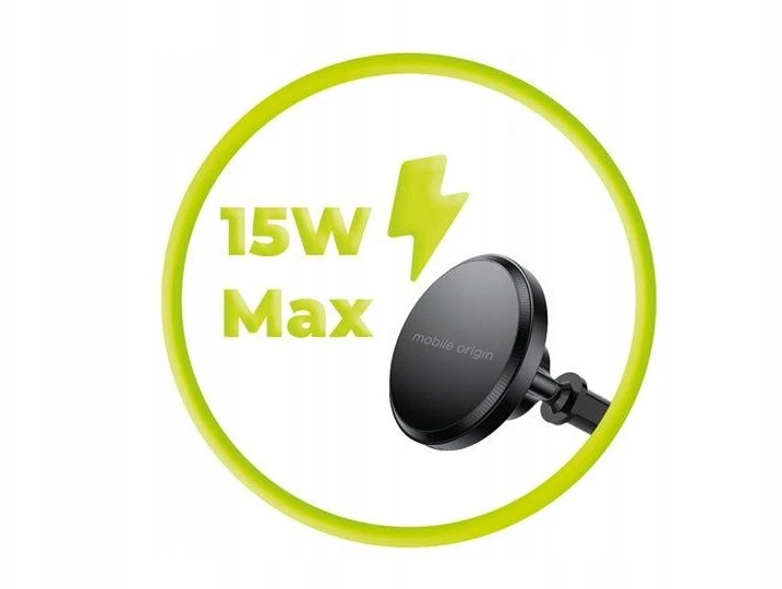Automobilinis laikiklis Mobile Origin Wireless Dash Car Charger MO4, MagSafe Compatible
