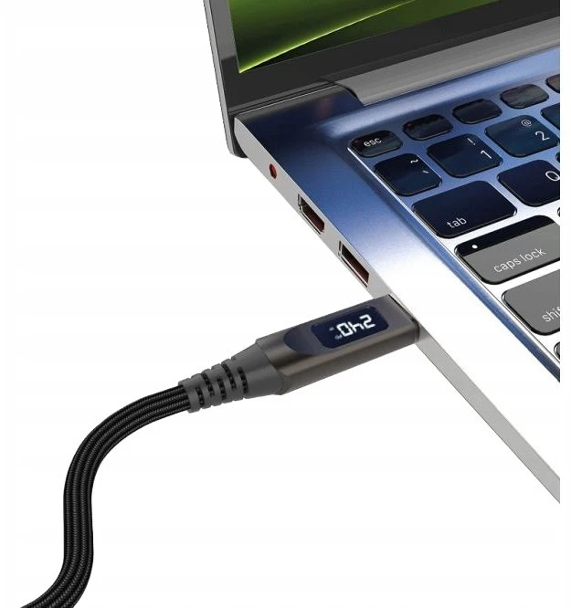 „Mobile Origin“ 240 W „Ekranas“ USB-C į USB-C laidas, 1,5 m, CB4