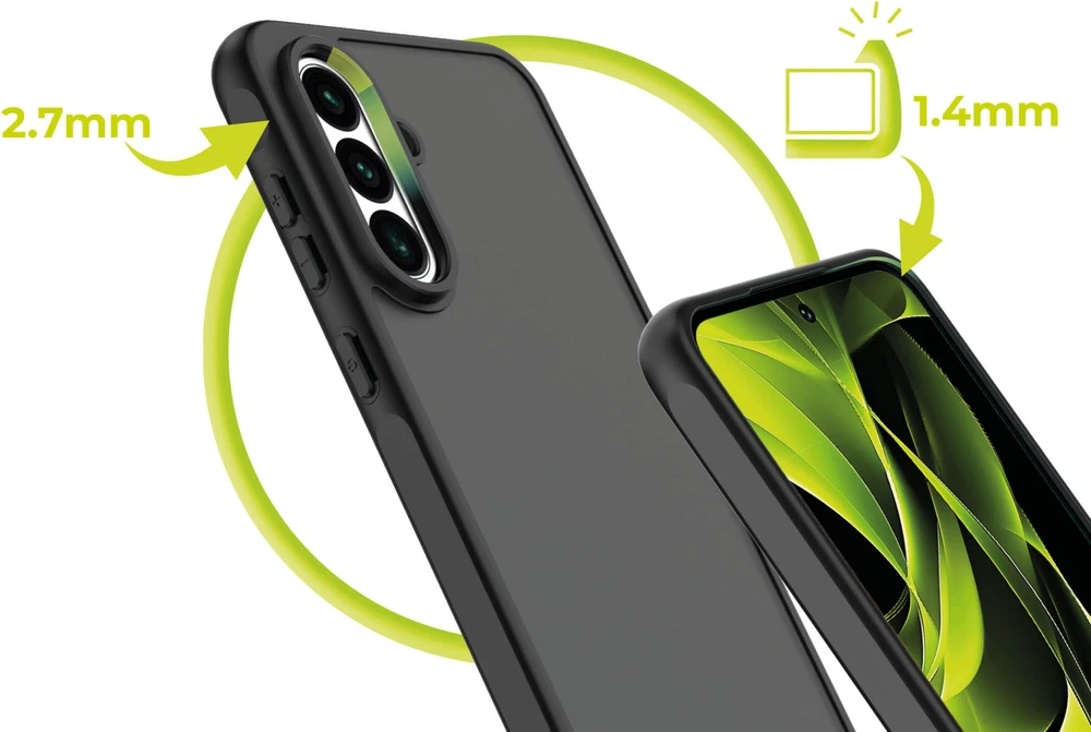 Mobile Origin Exclusive II Alza Mobile Origin Easy dėklas, matinė juoda - Samsung Galaxy A56/A36
