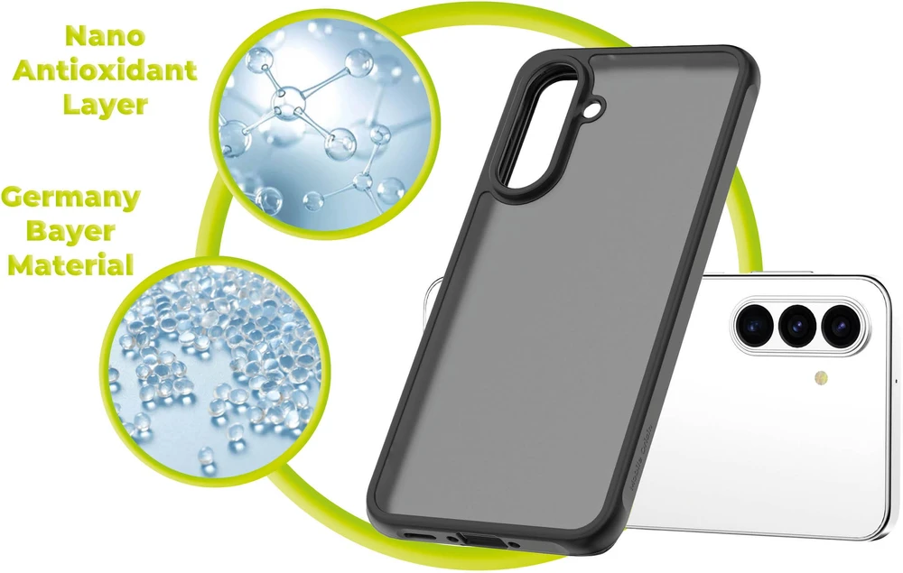 Mobile Origin Exclusive II Alza Mobile Origin Easy dėklas, matinė juoda - Samsung Galaxy A56/A36