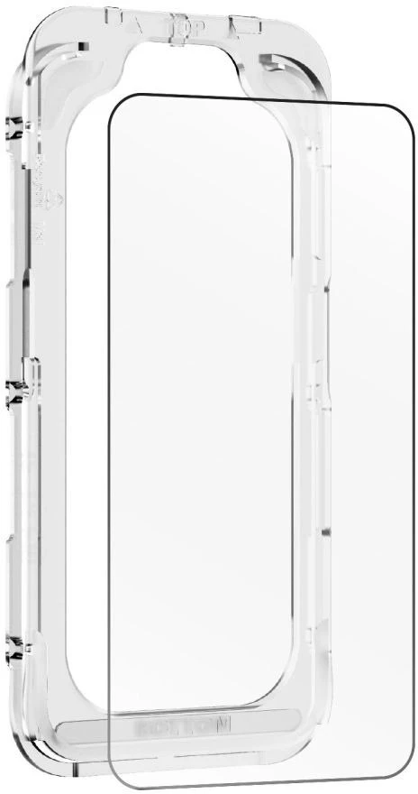 Alza Mobile Origin EasyGlass su aplikatoriumi iPhone 17e/16e/14/13/13 Pro